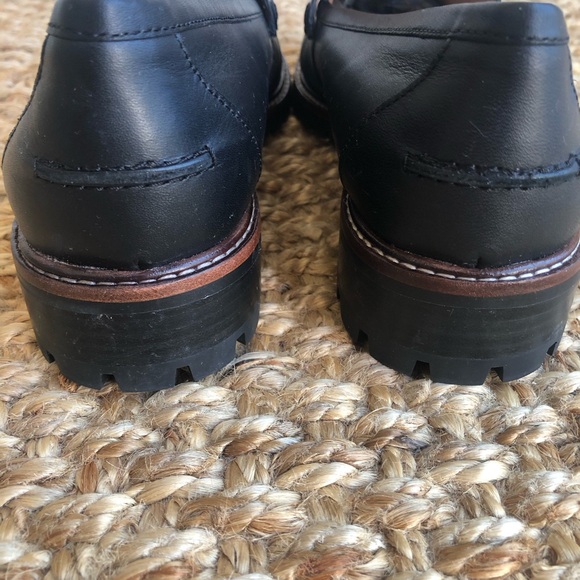 Madewell The Corinne Lug Sole Loafer. Leather. Size 8.5 - Picture 8 of 12